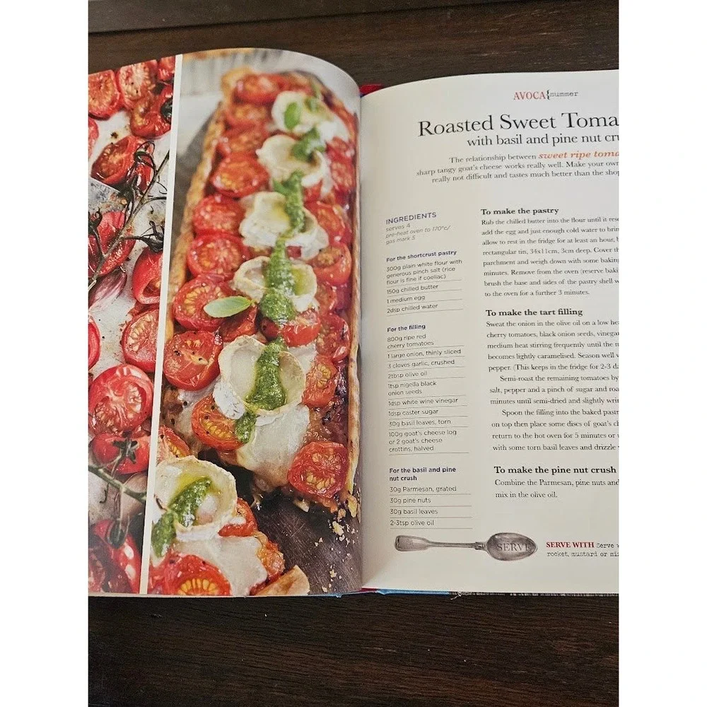 A Year at Avoca A Cookbook Hardcover Seasonal Recipes Irish Cafe